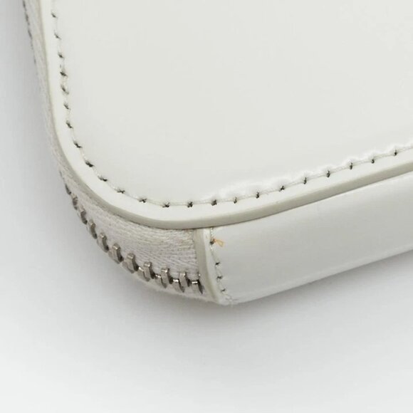 Prada Spazzolato Leather Triangle Mini Pouch Crossbody Clutch Bag 625-050125 - Picture 3 of 10